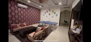 Living Room in 2 BHK Builder Floor at Dhakoli – for Rent