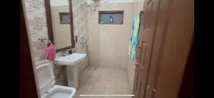 Bathroom in 2 BHK Builder Floor at Dhakoli – for Rent