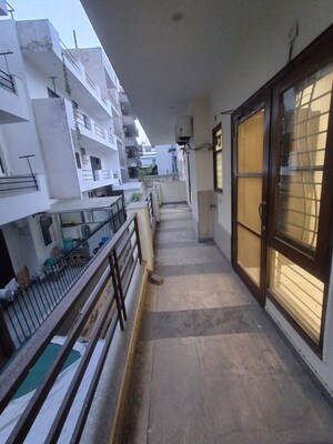 Balcony in 3 BHK Builder Floor at Sector 46 – for Rent