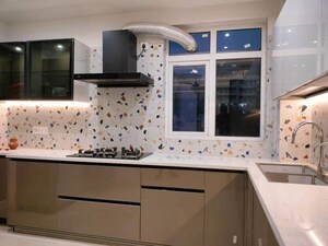 Kitchen in 4 BHK Apartment at Elan The Presidential, Sector 106 – for Sale