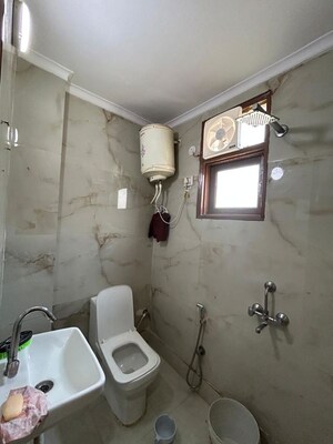 Bathroom in 1 RK Builder Floor at Jawahar Nagar – for Rent