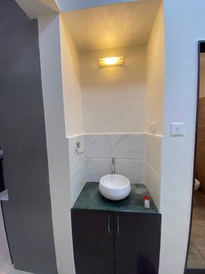Bathroom in 2 BHK Apartment at Unicons Nirmitee Echinus Court, Balewadi – for Rent