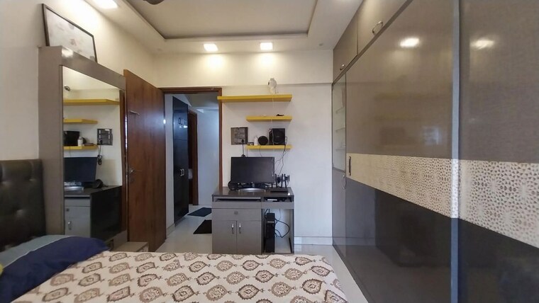 Bedroom, sky-view-chs 3 Bedroom 780 Sq.Ft. Apartment In Kurla Mumbai 10462752