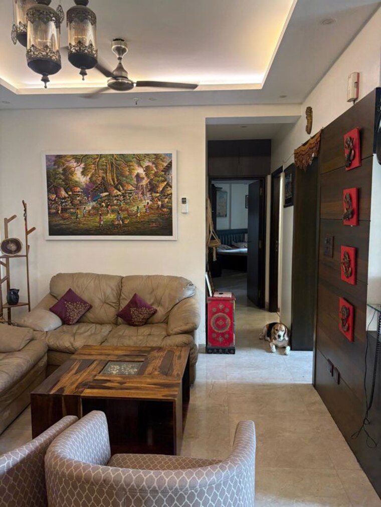 Living Room, dlf-capital-greens-phase-i-and-ii 3 Bedroom 1618 Sq.Ft. Apartment In Moti Nagar Delhi 10462753