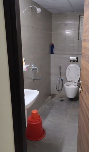 Bathroom in 3 BHK Apartment at Happy Homes Hafeezpet, Hafeezpet – for Rent