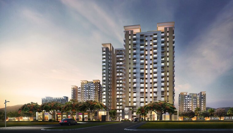Exterior View, eldeco-acclaim 2 Bedroom 1264 Sq.Ft. Apartment In Sohna Sector 2 Gurgaon 10461033