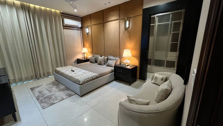 Living Room, maya-green-lotus-utsav 3 Bedroom 2100 Sq.Ft. Apartment In International Airport Road Zirakpur 10462873