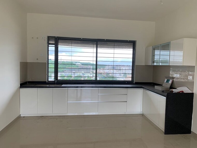 Kitchen, skyi-songbirds 4 Bedroom 1800 Sq.Ft. Apartment In Bavdhan Pune 10462890