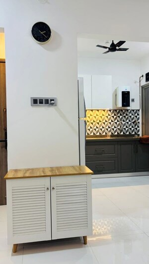 Kitchen in  Apartment at Bramhacorp The Collection, Kalyani Nagar – for Rent