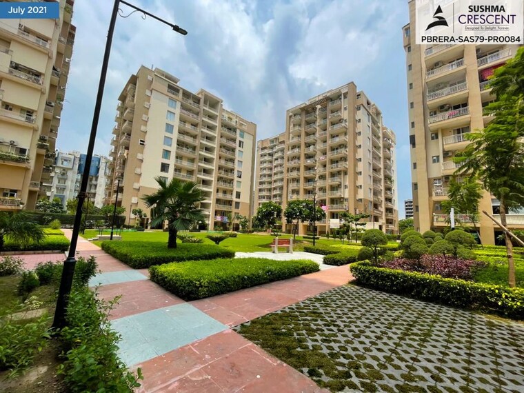 Exterior View, sushma-crescent 3 Bedroom 1860 Sq.Ft. Apartment In Dhakoli Zirakpur 10462893