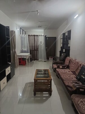 Living Room in 2 BHK Apartment at Kumar Palaash A, Wadgaon Sheri – for Rent