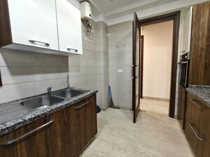 Kitchen in 4 BHK Builder Floor at Green Park Extension – for Rent