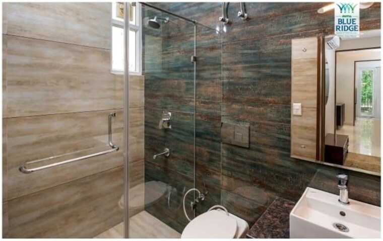 Bathroom, motia-blue-ridge 3 Bedroom 1721 Sq.Ft. Apartment In Dhakoli Zirakpur 10462952