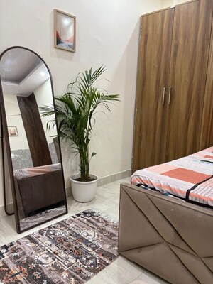 Bedroom in 1 BHK Builder Floor at Craft Destination 43, Sector 43 – for Rent