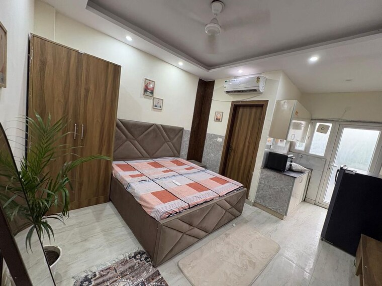 Bedroom, craft-destination-43 1 Bedroom 460 Sq.Ft. Builder Floor In Sector 43 Gurgaon 10462968