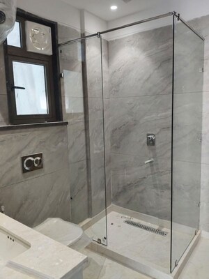Bathroom in 4 BHK Builder Floor at Safdarjung Development Area – for Rent
