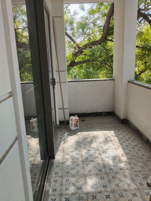 Balcony in 4 BHK Builder Floor at Safdarjung Development Area – for Rent