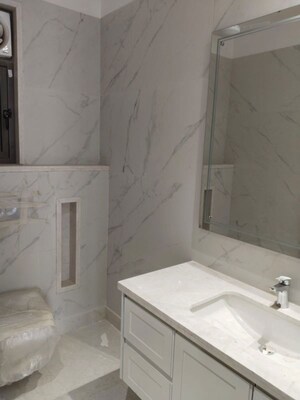 Bathroom in 4 BHK Builder Floor at Safdarjung Development Area – for Rent