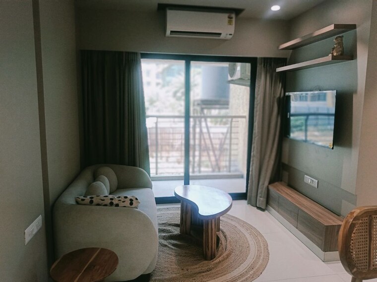 Living Room, tharwani-ariana-phase-i 1 Bedroom 490 Sq.Ft. Apartment In Ambernath Thane 10462982