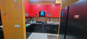 Kitchen in 2 BHK Apartment at Mahagun My Woods, Sector 16c Greater Noida – for Rent