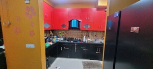 Kitchen in 2 BHK Apartment at Mahagun My Woods, Sector 16c Greater Noida – for Rent