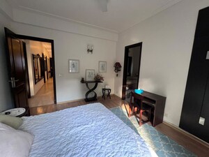 Bedroom in 4 BHK Builder Floor at Panchsheel Enclave – for Rent
