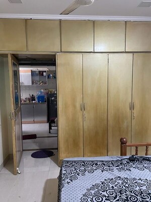 Bathroom in 1 BHK Apartment at Dheeraj Pooja, Malad West – for Rent