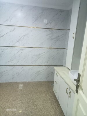 Bathroom in 3 BHK Builder Floor at Shivalik Colony – for Rent