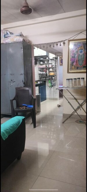 Living Room in 1 BHK Apartment at Mahada Building, Malad West – for Rent