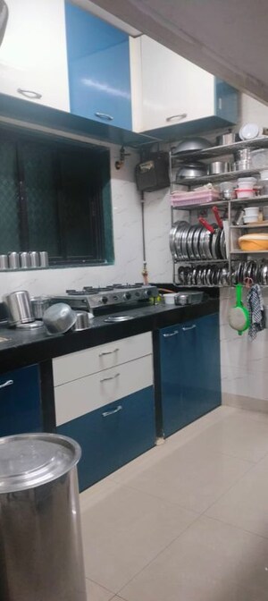 Kitchen in 1 BHK Apartment at Mahada Building, Malad West – for Rent