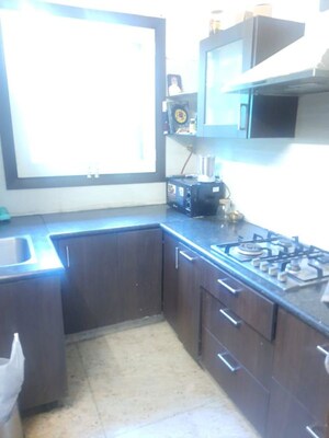 Kitchen in 3 BHK Builder Floor at South Extension ii – for Rent
