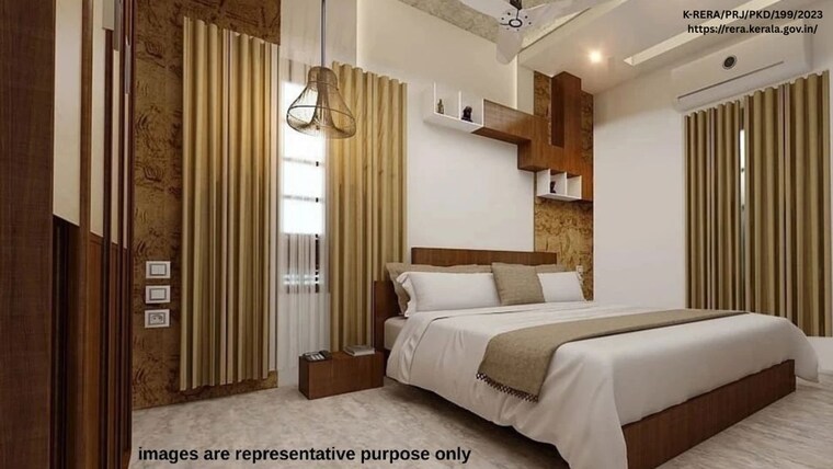 Bedroom, kalmandapam 3 Bedroom 2550 Sq.Ft. Independent House In Kalmandapam Palakkad 10463175
