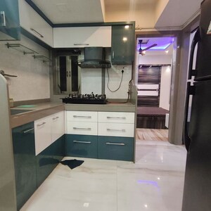 Kitchen in 1.5 BHK Apartment at Vijay Annex 11, Waghbil – for Rent