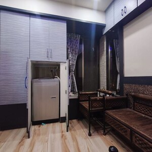 Kitchen in 1.5 BHK Apartment at Vijay Annex 11, Waghbil – for Rent