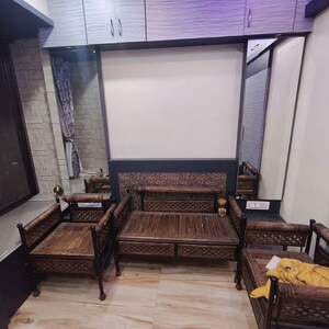 Living Room in 1.5 BHK Apartment at Vijay Annex 11, Waghbil – for Rent