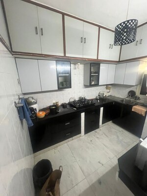 Kitchen in 3 BHK Builder Floor at Sukhdev Vihar – for Rent