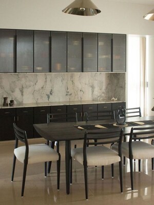 Kitchen in 5 BHK Apartment at Amar Manhattan, Baner – for Sale