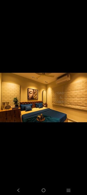 Bedroom in 3 BHK Apartment at Godrej Garden City, Jagatpur – for Rent