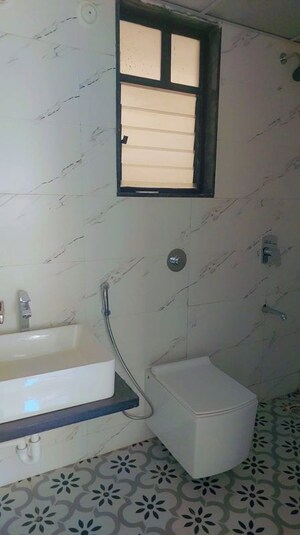 Bathroom in 2 BHK Apartment at Kohinoor Shangrila, Pimpri – for Rent