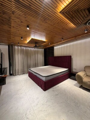 Living Room in 6 BHK Penthouse at Sushant Lok ii – for Rent