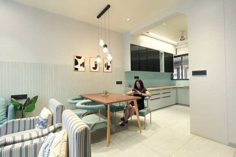 Dining area, eshanti-vandan 4 Bedroom 1105 Sq.Ft. Villa In Waghodia Vadodara 10463249