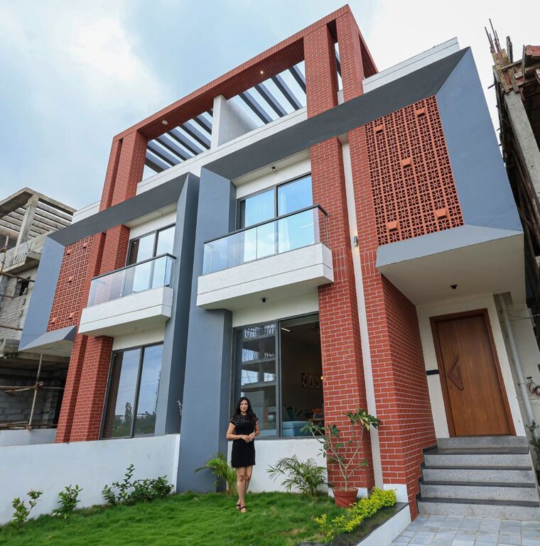 Exterior View, eshanti-vandan 4 Bedroom 1105 Sq.Ft. Villa In Waghodia Vadodara 10463249