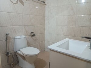 Bathroom in 3 BHK Apartment at Vasant Kunj – for Rent
