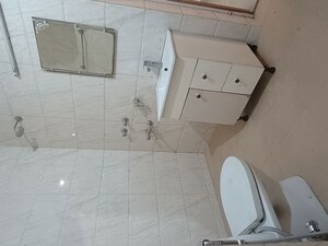 Bathroom in 3 BHK Apartment at Vasant Kunj – for Rent