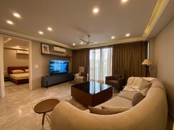 3.5 BHK + Pooja Room,Servant Room,Study Room,Extra Room,Basement,Store Room Apartment For Rent in Defence Colony
