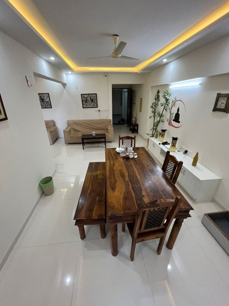 Living Room, ds-max-skycity 3 Bedroom 2019 Sq.Ft. Apartment In Thanisandra Bangalore 10463458