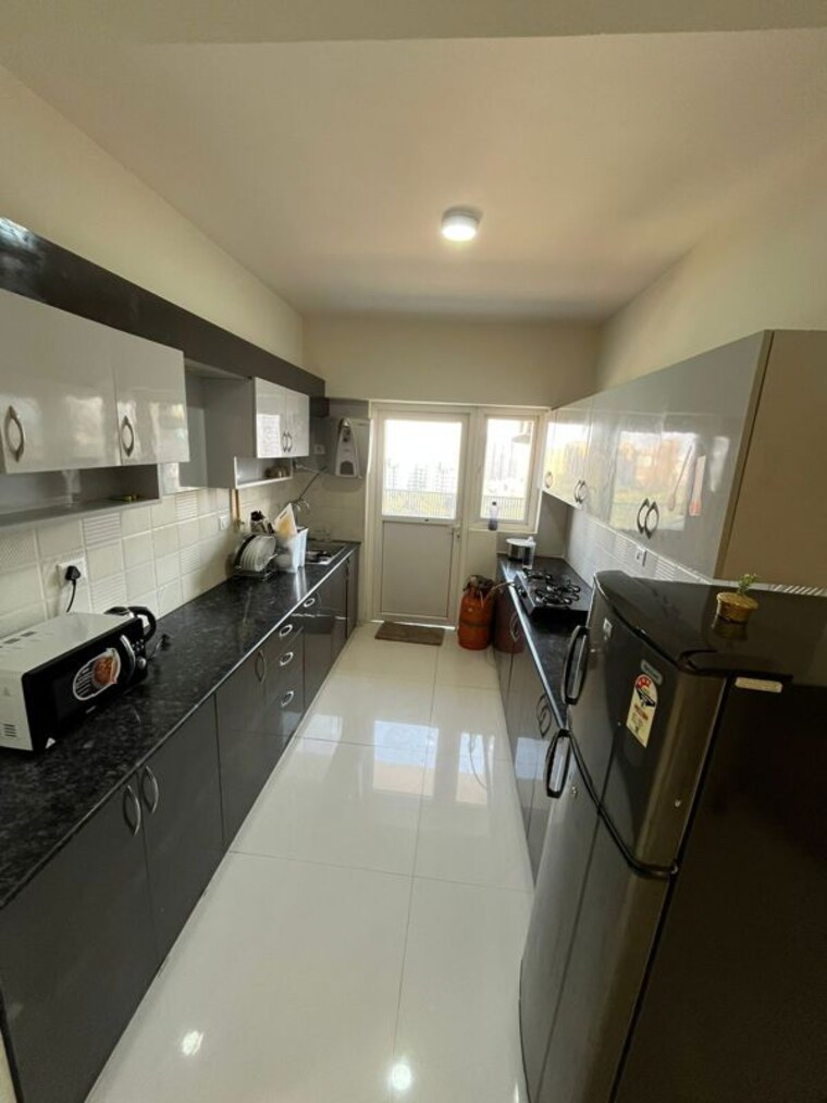 Kitchen, ds-max-skycity 3 Bedroom 2019 Sq.Ft. Apartment In Thanisandra Bangalore 10463458