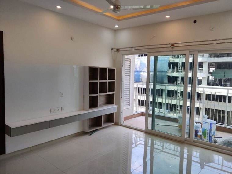 Living Room, l-t-raintree-boulevard 3 Bedroom 1985 Sq.Ft. Apartment In Hebbal Bangalore 10463453