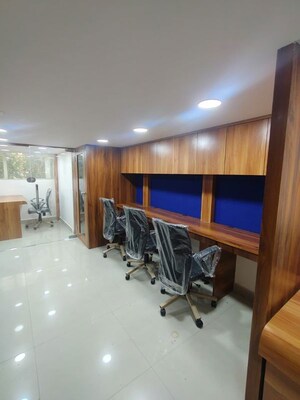 Living Room in  Office Space at Haware Fantasia, Vashi Sector 28 – for Rent