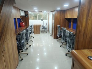 Kitchen in  Office Space at Haware Fantasia, Vashi Sector 28 – for Rent